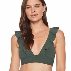 Robin Piccone Lina Ruffle Bikini Top